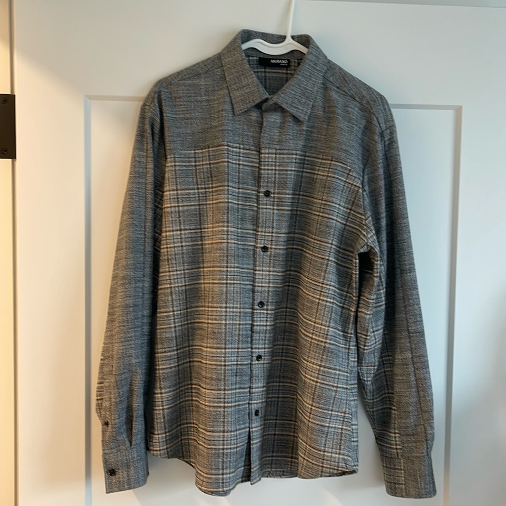 Milano slim fit casual dress shirt